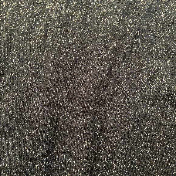 IMAN Black and Gold Sparkly Top - Size medium - Picture 4 of 6